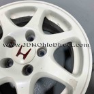 JDM EK9 Civic Type R White 5 Lug Wheels